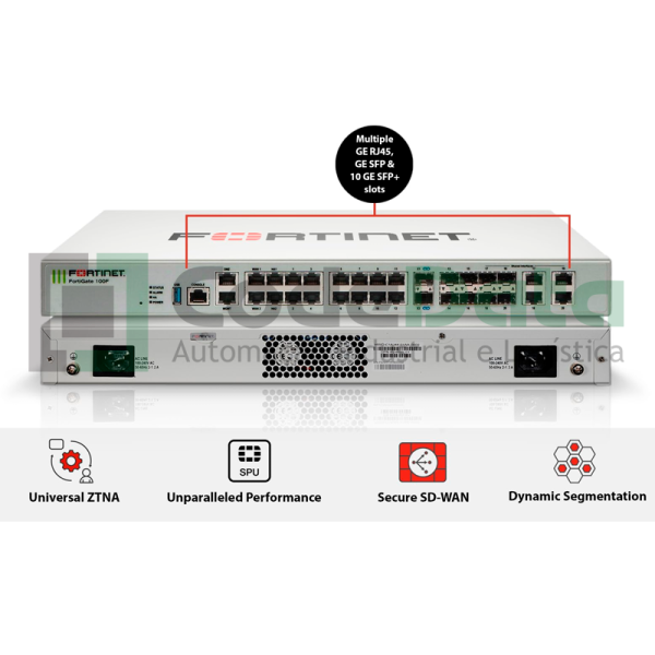Da100f FortiGate 100F - CodeData Automação